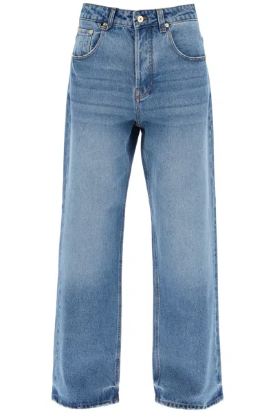 Jacquemus Jeans With Wide Legs In Blue