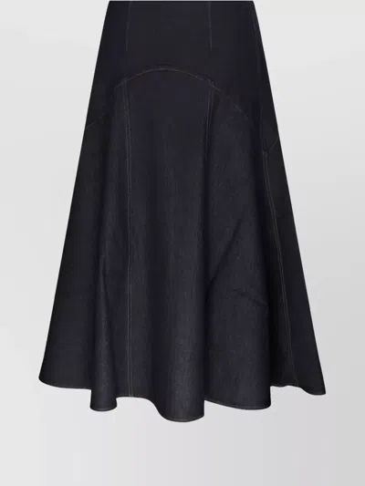 JACQUEMUS NIMES TRIANGLE FLARED SKIRT