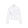 Jacquemus Denim Jacket Structured Flap Pockets