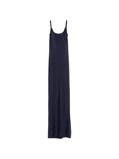 Jacquemus Nodo Bodysuit Dress In Blue