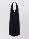 Jacquemus The Norma Draped Maxi Halter Dress