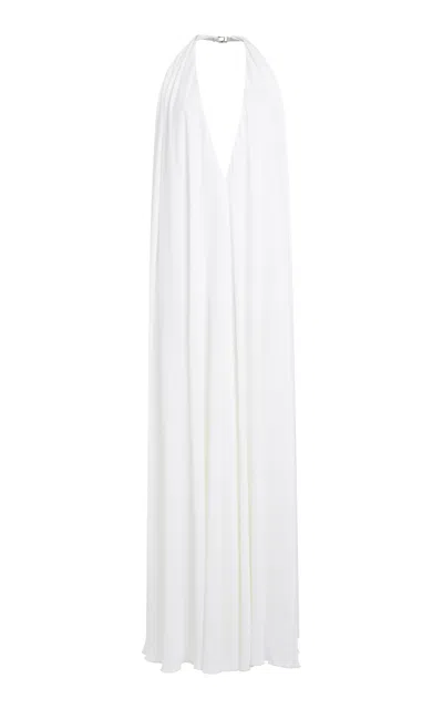 JACQUEMUS NORMA OPEN-BACK MAXI HALTER DRESS