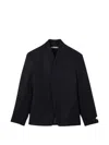 Jacquemus 노치드 칼라 재킷 In Black