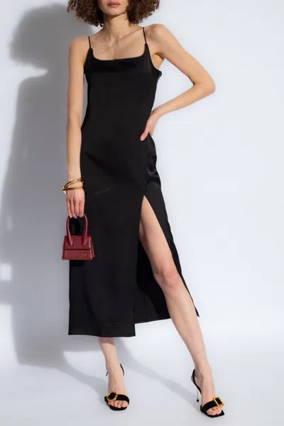 Jacquemus La Robe Notte Midi Dress In Black