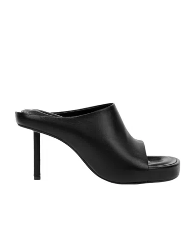 Jacquemus Nuvola 100mm Mules In Black