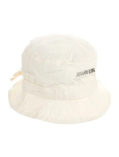 Pre-owned Jacquemus Nylon Bucket Hat In Neutral