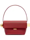 Jacquemus O Rond Carré Shoulder Bag In Red