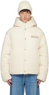 Jacquemus Off-white La Casa 'la Doudoune' Jacket In Black
