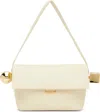 Jacquemus Off-white La Casa 'le Rond Carré' Bag In 115 Light Ivory
