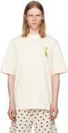 Jacquemus Off-white La Croisière 'the Banane' T-shirt In Neutral