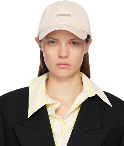 Jacquemus Off-white La Croisière 'the Gadjo' Cap