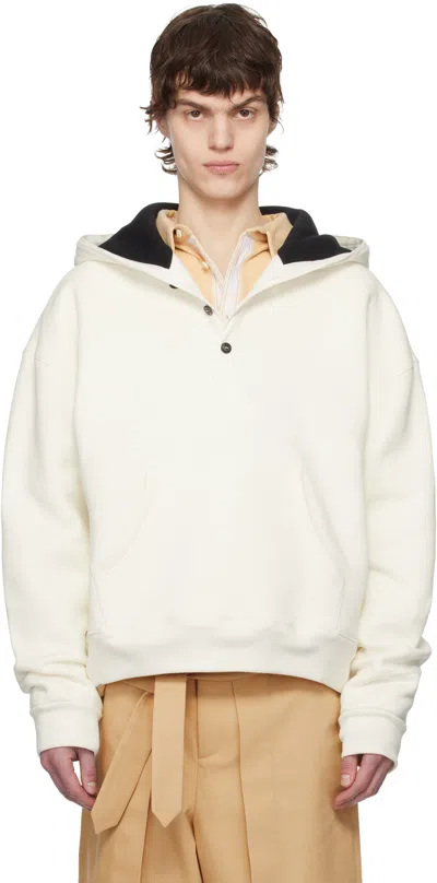 Jacquemus Off-white La Croisière 'the Melao' Hoodie In 010 Multi-white