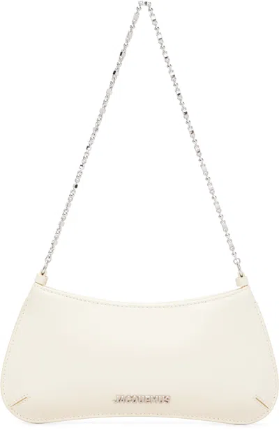 Jacquemus Off-white La Croisière 'the Small Bisou Chaine' Bag