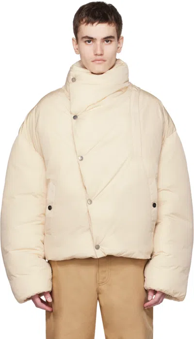 Jacquemus Off-white Le Chouchou 'la Doudoune Cocon' Jacket In 110 Off-white