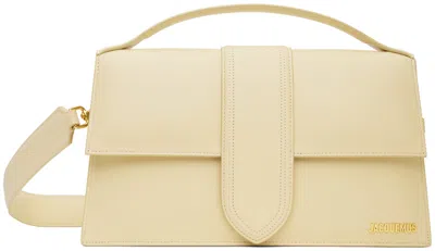 Jacquemus Off-white Les Classiques 'le Bambinou' Bag In 120 Ivory