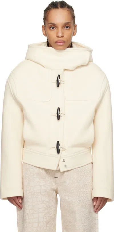 Jacquemus Off-white 'the Cabana Duffle' Jacket In 110 Off-white