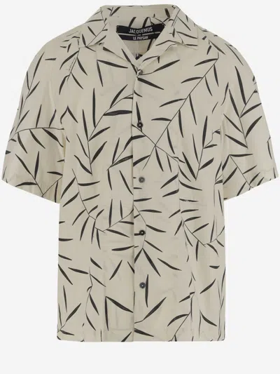 Jacquemus Off White The Fonccio Shirt In Neutral