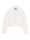 Jacquemus Women La Veste De-nimes Denim Jacket In Animal Print