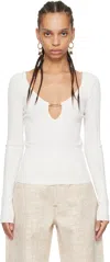 Jacquemus Sweater In 110 Off-white