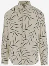 Jacquemus 'simon Leaf Print Shirt' In Multi