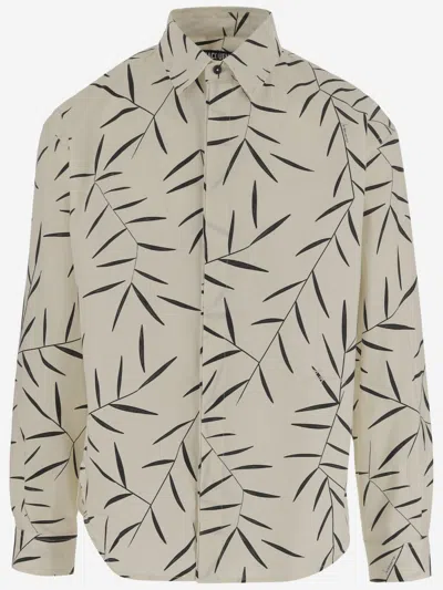 Jacquemus Off White The Simon Long-sleeve Shirt In Multi