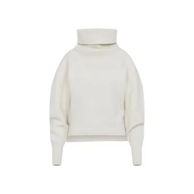 JACQUEMUS OFF WHITE WOOL SWEATER