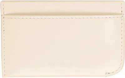Jacquemus Off-white 'le Porte Curvo' Card Holder