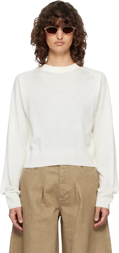 Jacquemus Off-white 'the J' Sweater