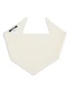 Jacquemus Off-white Wool Blend Triangular Accessories In Neutral