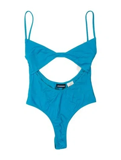 Pre-owned Jacquemus One-piece W/ Tags In Blue