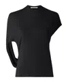 Jacquemus Open-back T-shirt In Black