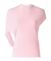 Jacquemus Open-back T-shirt In Pink