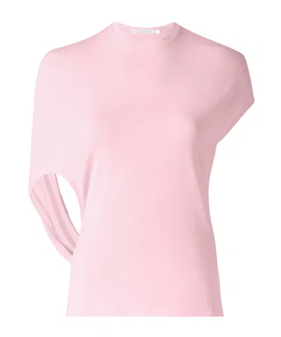 Jacquemus Open-back T-shirt In Pink