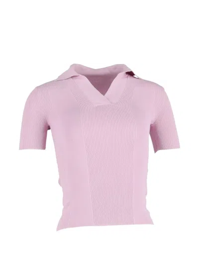 Pre-owned Jacquemus Open-back T-shirt In Pink