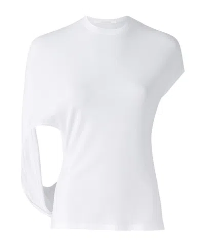 Jacquemus Open Back T-shirt In White