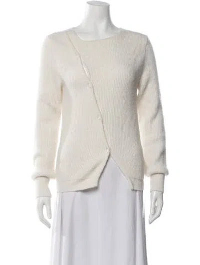 Pre-owned Jacquemus Open Front Sweater In Neutrals
