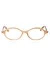 Jacquemus Mink/ Silver/ Optical Acetate Glasses In Neutral