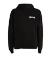 Jacquemus Gros-grain Hoodie In Black