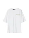 Jacquemus Le T-shirt Plage Cotton-blend T-shirt In White