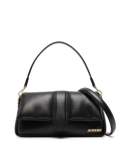 Jacquemus Le Bambimou Leather Bag In Black  