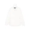 Jacquemus Shirt Jacket With Contrast Stitching In White