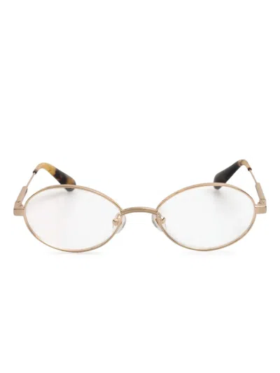 JACQUEMUS OVAL-FRAME GLASSES