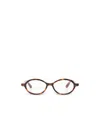 Jacquemus Oval-frame Glasses In Multi