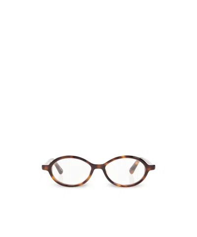 Jacquemus Oval-frame Glasses In Multi