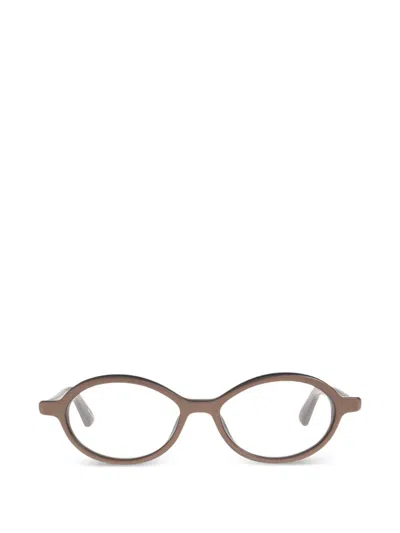 JACQUEMUS OVAL-FRAME SUNGLASSES