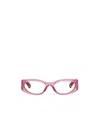 Jacquemus Oval Frame Sunglasses In Pink