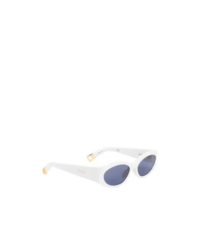 JACQUEMUS JACQUEMUS OVAL FRAME SUNGLASSES