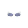 JACQUEMUS JACQUEMUS OVAL FRAME SUNGLASSES