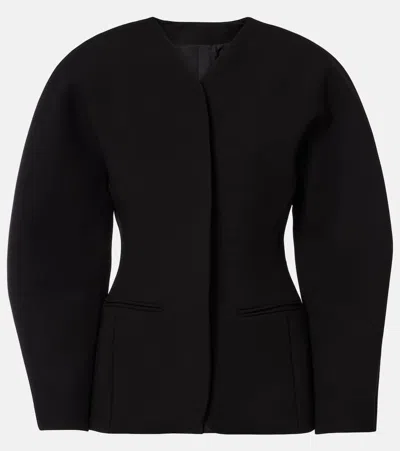 Jacquemus Oval Jacket In Black