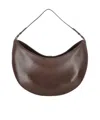Jacquemus Oval Shoulder Bag In Brown